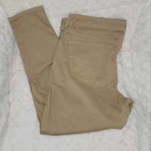 American Eagle Khaki Jeggings, 20